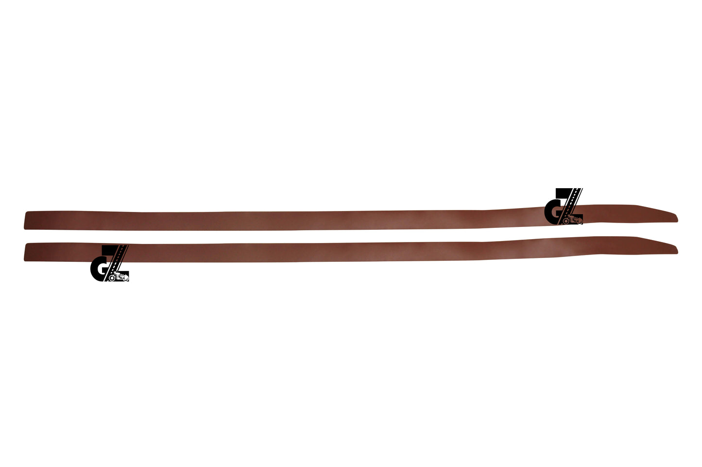 Tan Genuine Leather Sticker Head Lamp X With Handgrip Straps Pair Compatible With TVS Ronin, Hero Xpulse 200 210 Mavrick 440, Honda CB350 Hness CB350 CB350RS CB300R