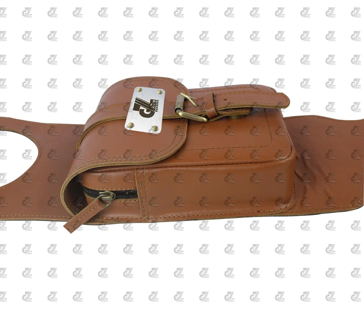 Leather Tank Strap Bag for Royal Enfield Continental GT & Interceptor 650