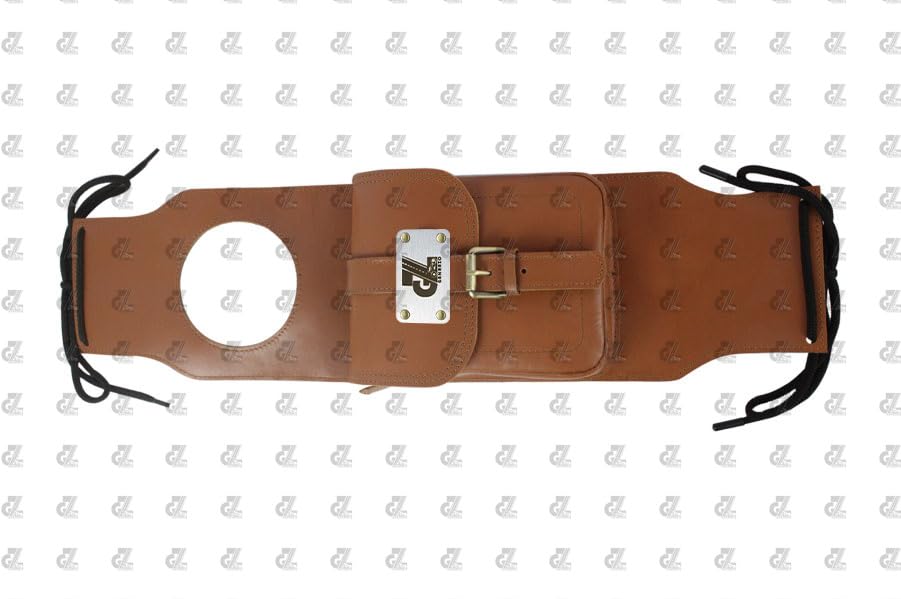 Leather Tank Strap Bag for Royal Enfield Continental GT & Interceptor 650