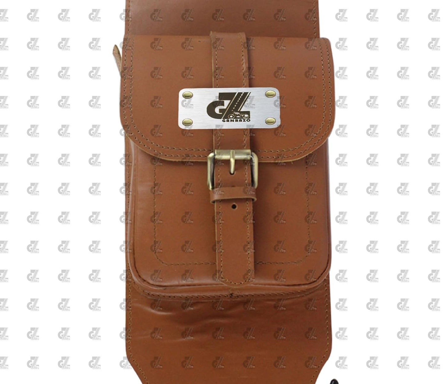 Leather Tank Strap Bag for Royal Enfield Continental GT & Interceptor 650