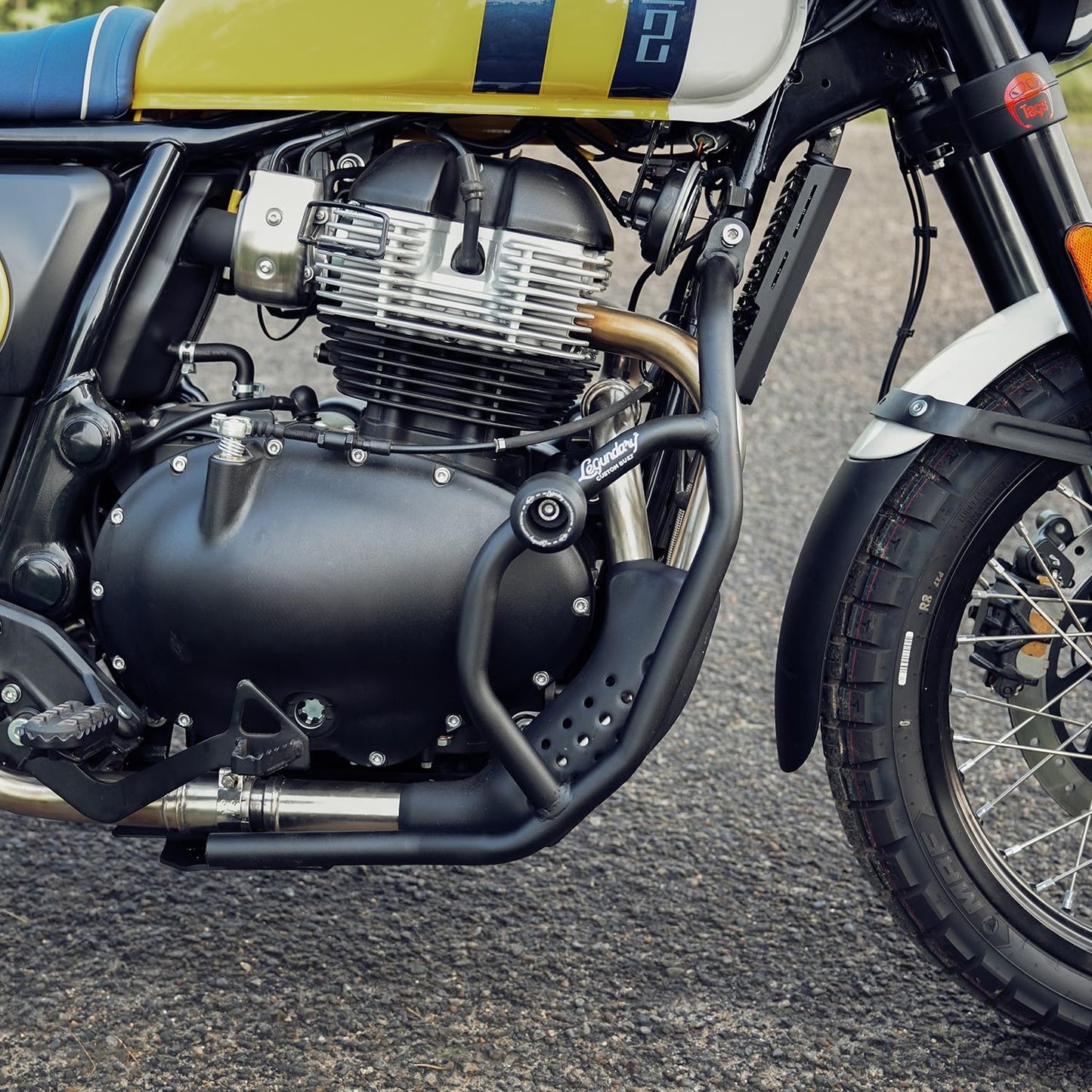 Legundary Thanos Crash Guard with Slider Black for Bear 650