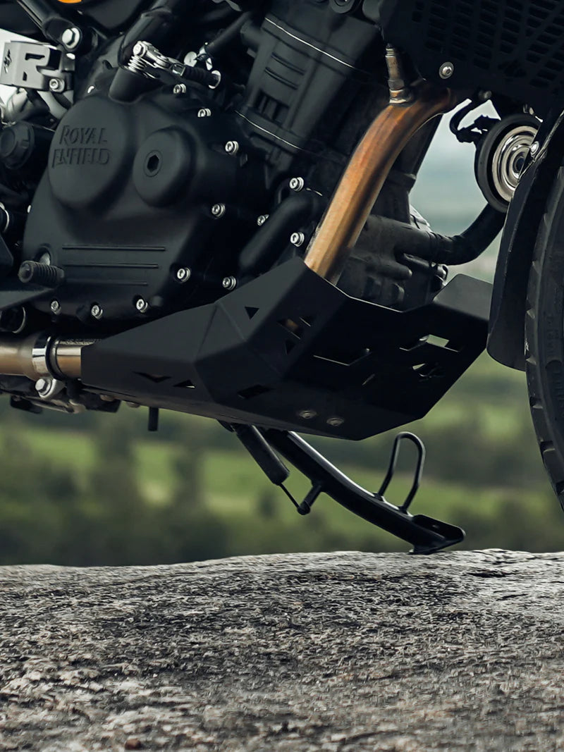 Legundary Vambrace Bash Plate Mild Steel For Royal Enfgield Guerrilla 450