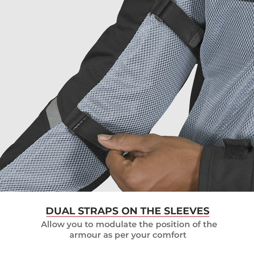 MILLER STREET MESH RIDING JACKET WITH LINERS