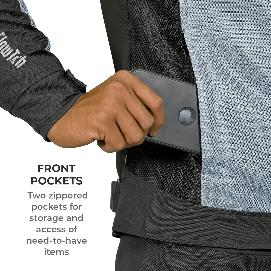 MILLER STREET MESH RIDING JACKET WITH LINERS