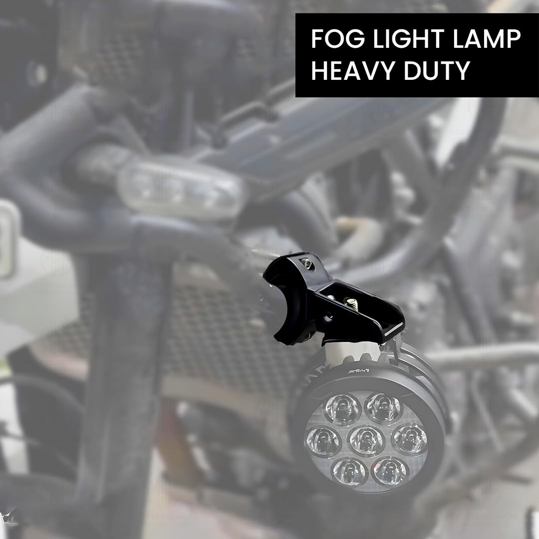 Fog Light Mount Durable Clamps Off-Road Lights, Driving Lights For Universal Motorcycle