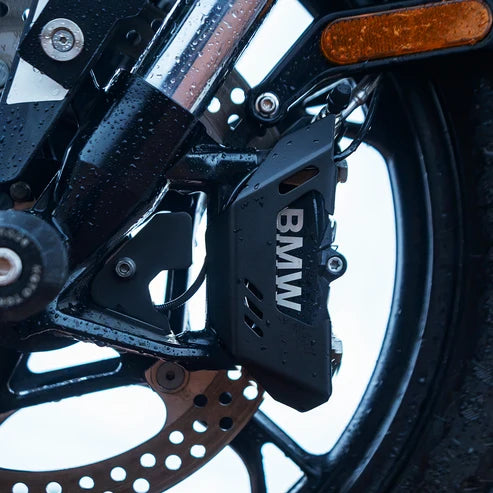 MOTO TORQUE CALIPER GUARD WITH ABS SENSOR GUARD MS FOR BMW F450 GS