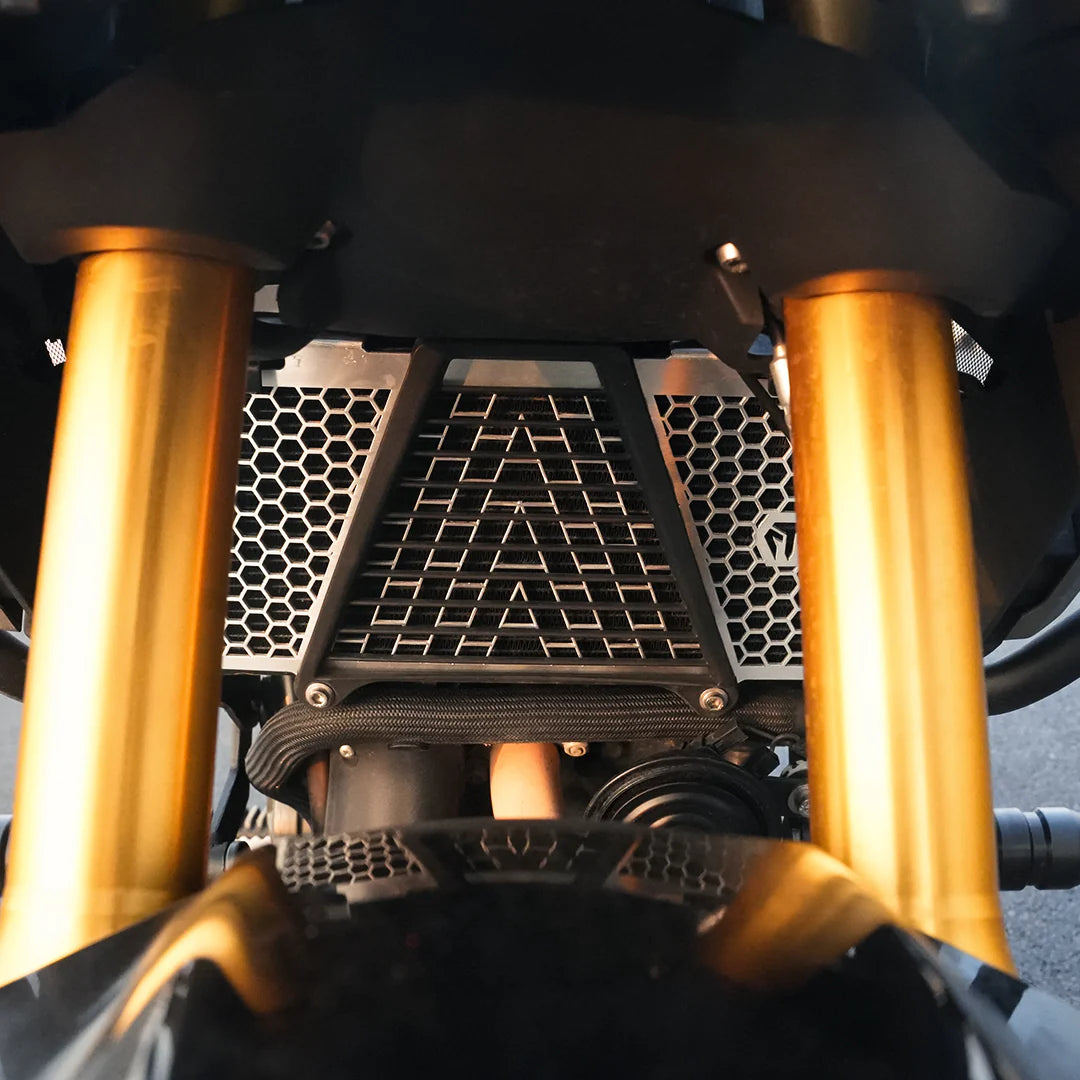MOTO TORQUE RADIATOR GUARD (SS) FOR TVS APACHE RTX 300