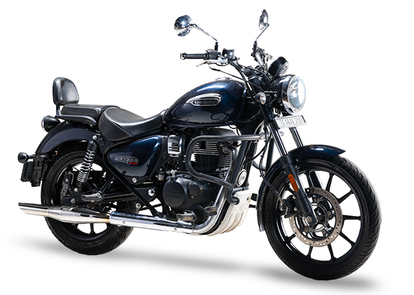 Silver Stallion Performance Sporty Performance Silencer Exhaust Silver For Royal Enfield New Classic Reborn,Meteor 350