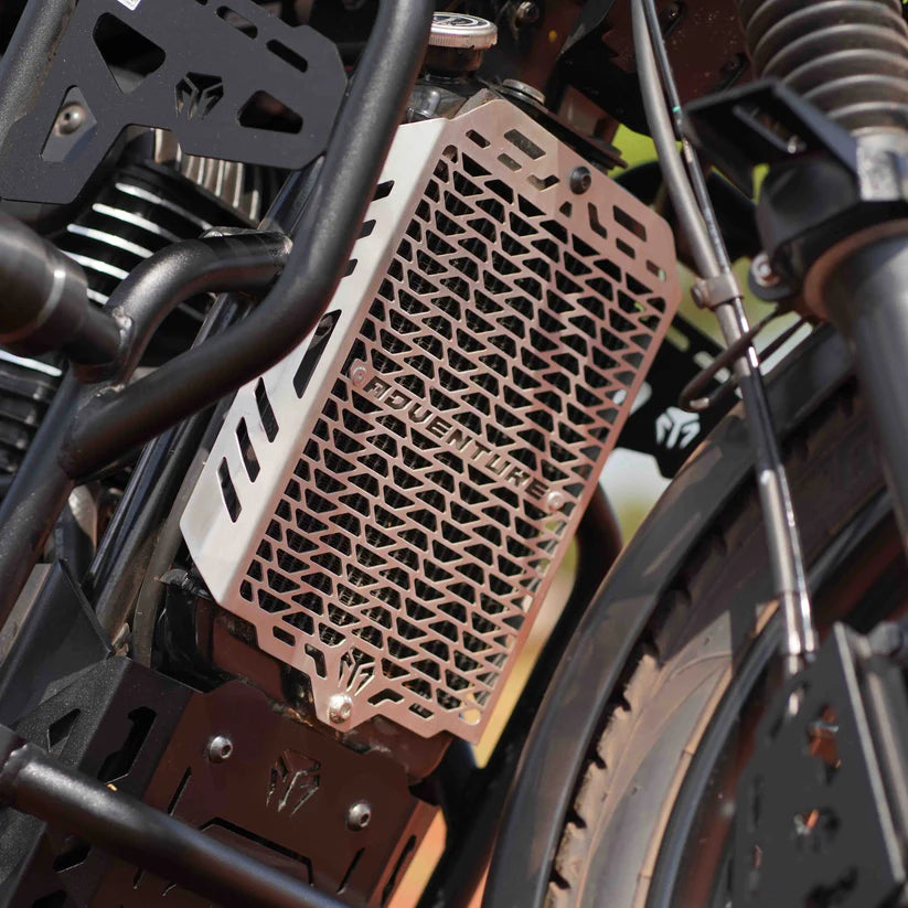 MOTO TORQUE RADIATOR GUARD FOR YEZDI ADVENTURE