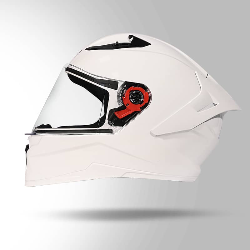 RAIDER SUPER WHITE FULL FACE HELMET