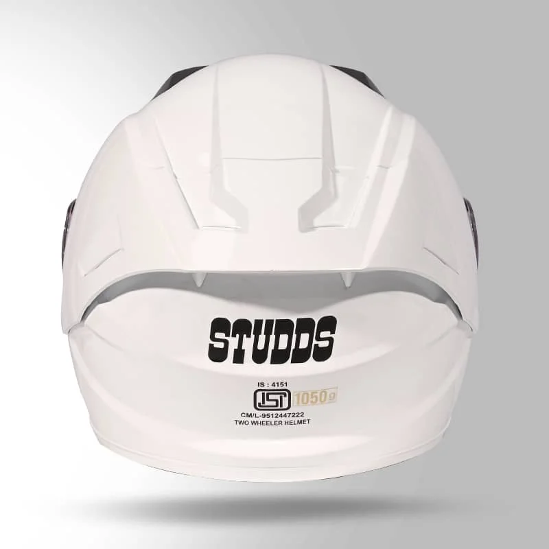 RAIDER SUPER WHITE FULL FACE HELMET