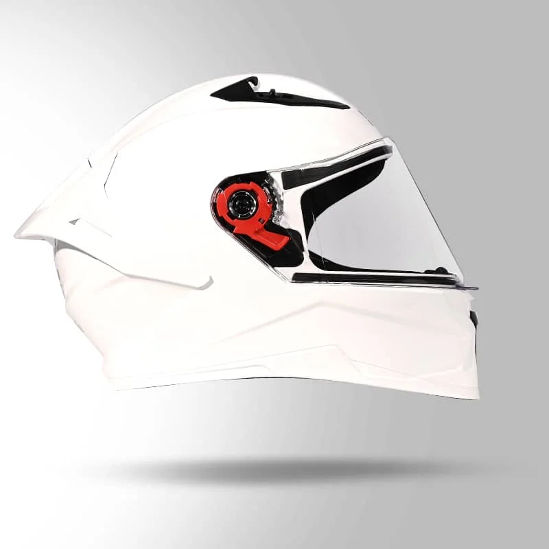 RAIDER SUPER WHITE FULL FACE HELMET