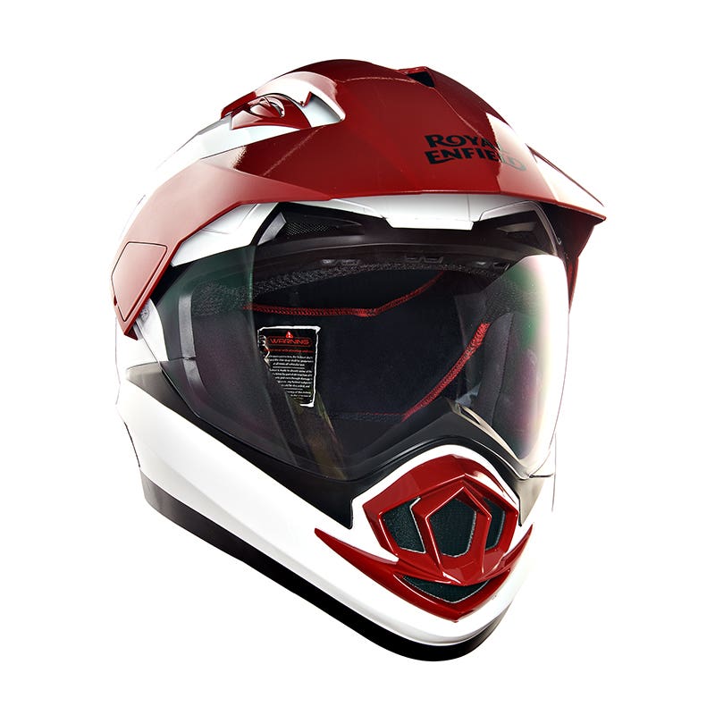 ROYAL ENFIELD ESCAPADE HELMET WITH CLEAR VISOR
