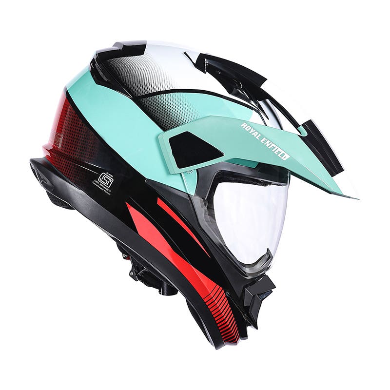 ROYAL ENFIELD ESCAPADE CHEQUER HELMET SEA GREEN