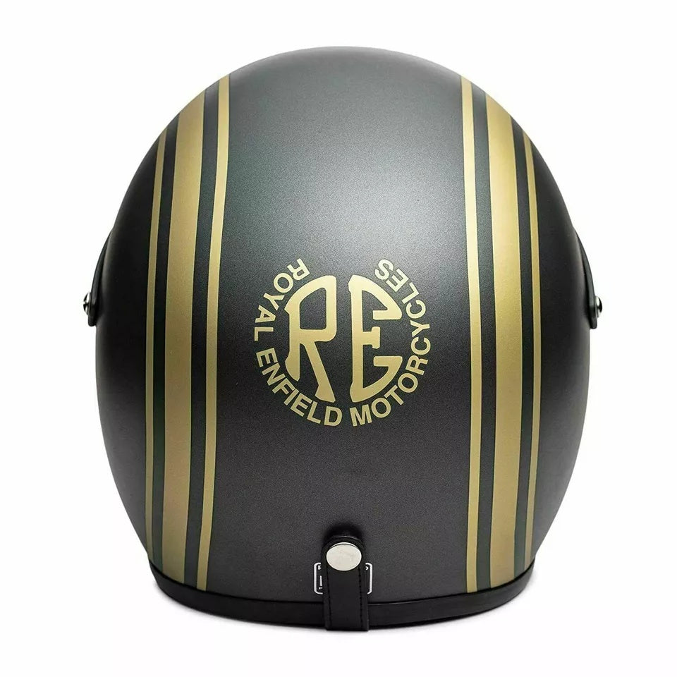 ROYAL ENFIELD Open Face with Peak Helmet ATHENA GREY