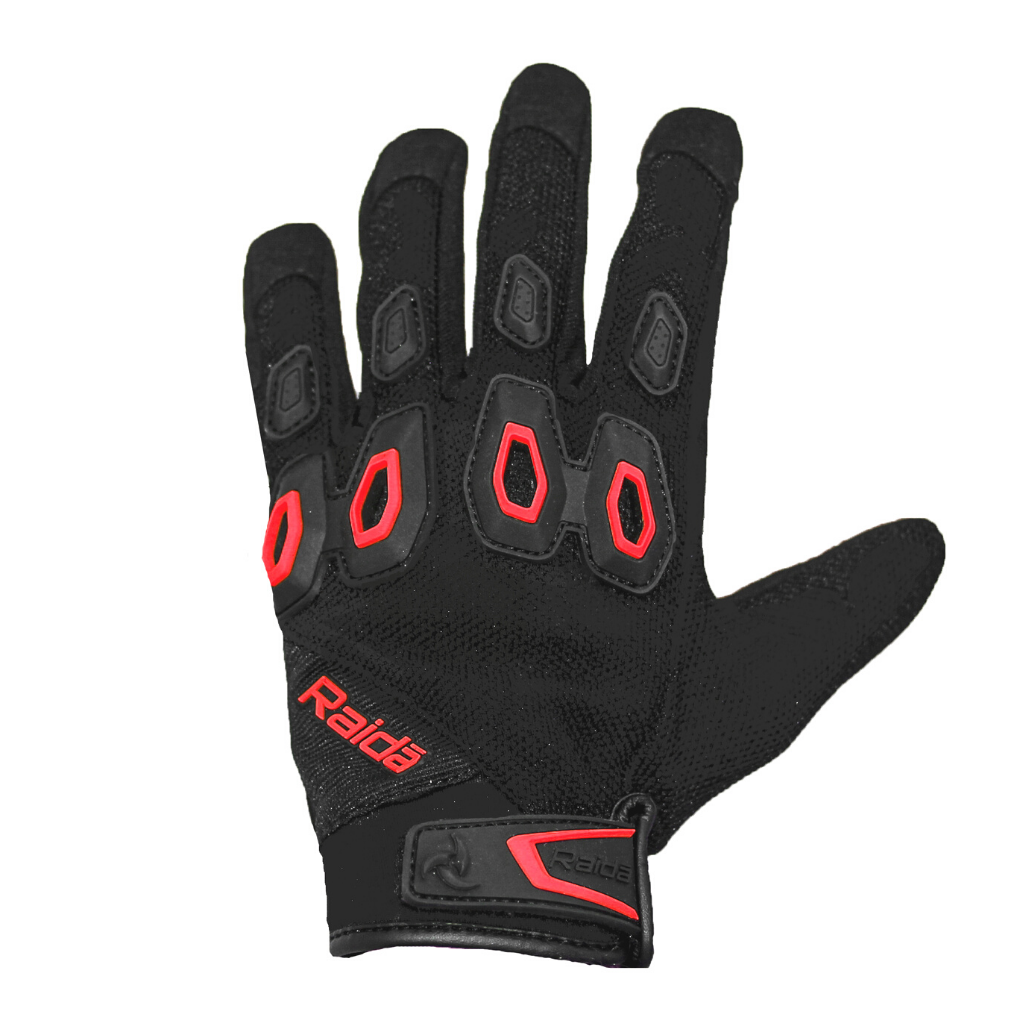 Raida Avantur MX Motorcycle Riding Gloves Red