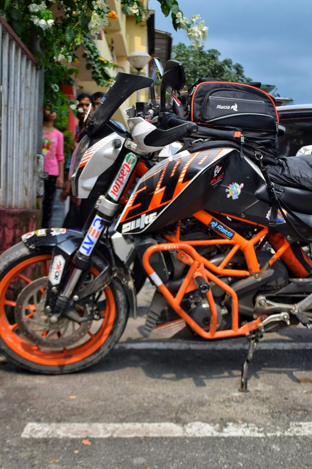 Raida GPS-Series Motorcycle Magnetic Tank Bag With Rain Cover Free