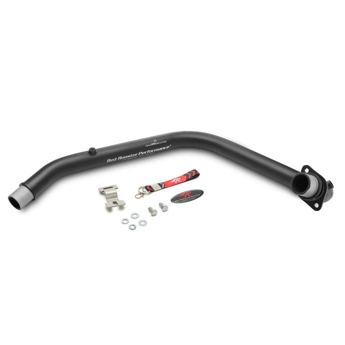 Red Rooster Performance Header Pipe For Hunter 350 - Black Finish