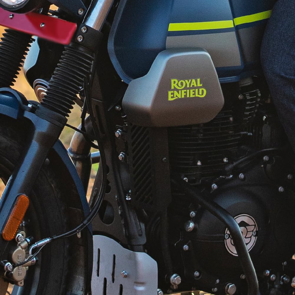 Royal Enfield Black Oil Cooler Guard For Himalayan & SCRAM 411