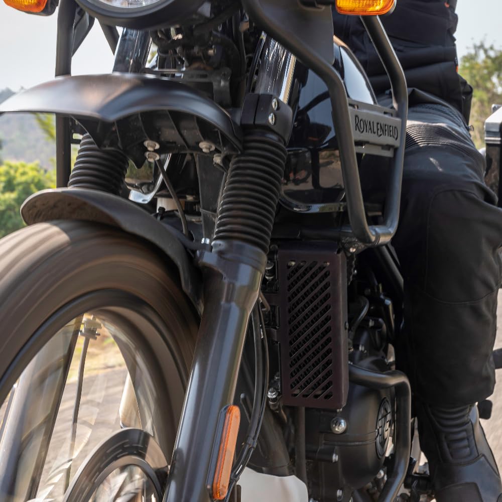 Royal Enfield Black Oil Cooler Guard For Himalayan & SCRAM 411