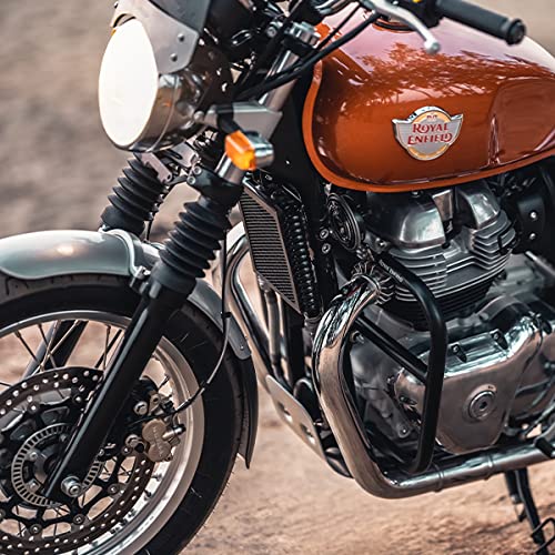Royal Enfield Black Fork Gaitors For Continental Gt, Interceptor 650