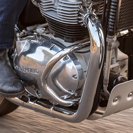 Royal Enfield Compact Engine Guard, Stainless Steel For Interceptor 650 ,Continental GT 650