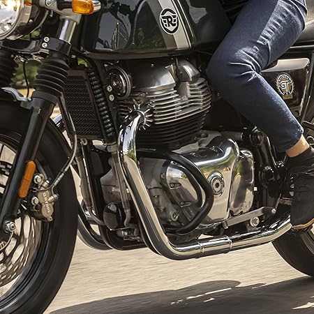 Royal Enfield Compact Engine Guard, Black for Interceptor 650 & Continental GT 650