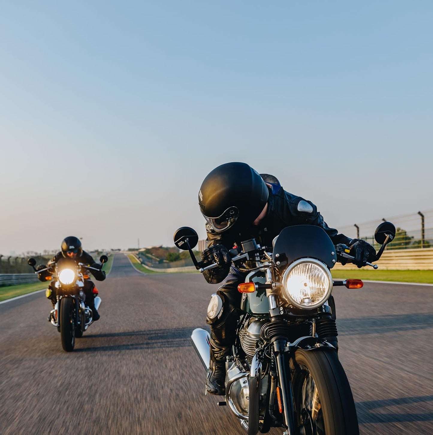 Royal Enfield Black Magic Flyscreen For Continental Gt & Interceptor 650