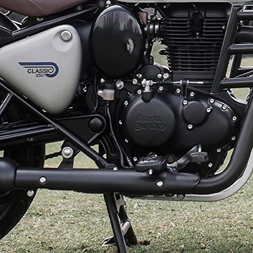 Royal Enfield Black Deluxe Footpegs For Meteor/New Classic & New Bullet 350