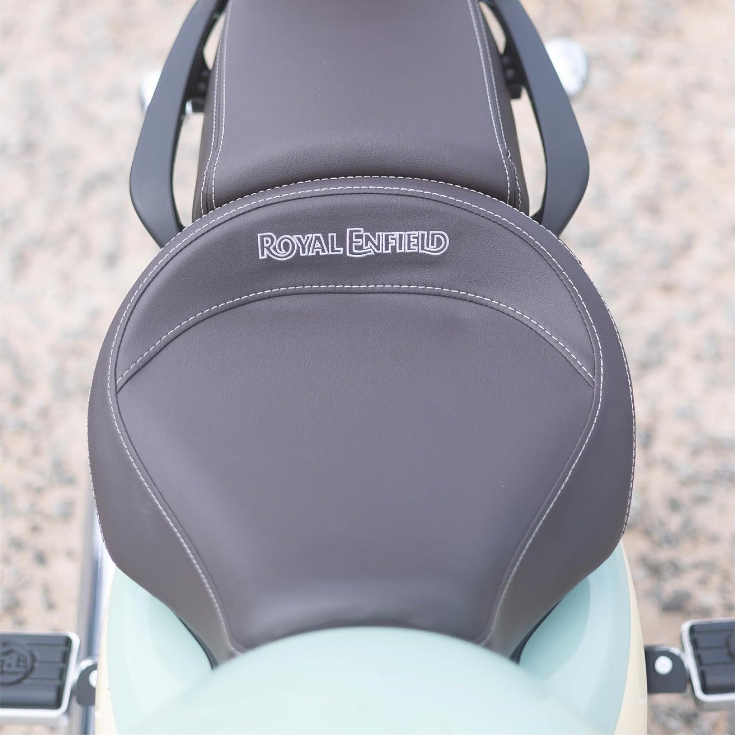Royal Enfield Brown Touring Rider Seat for Meteor 350