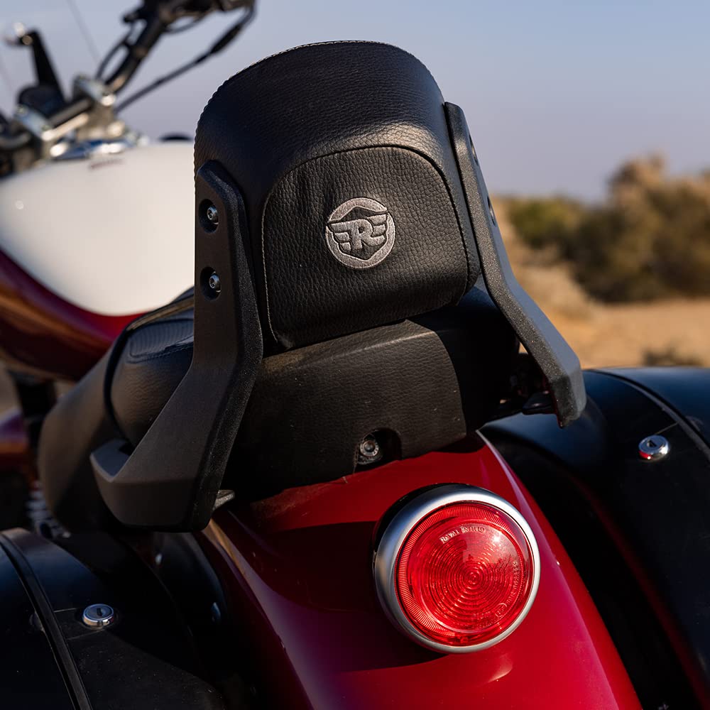 Royal Enfield Black Passenger Backrest Pad for Super Meteor 650