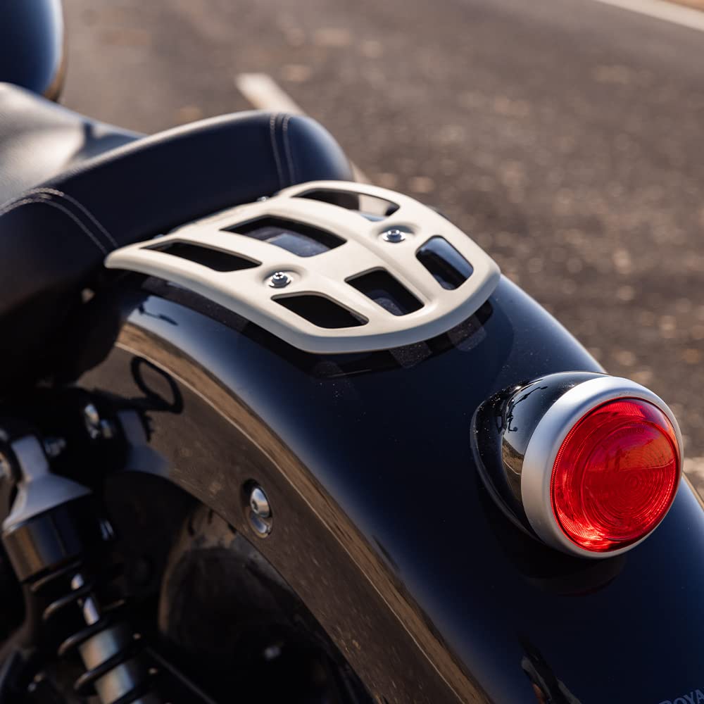 Royal Enfield Silver Solo Finisher for Super Meteor 650