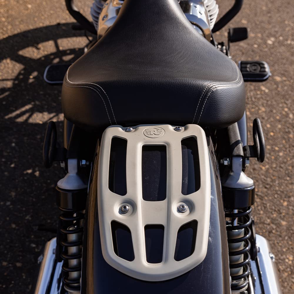 Royal Enfield Silver Solo Finisher for Super Meteor 650