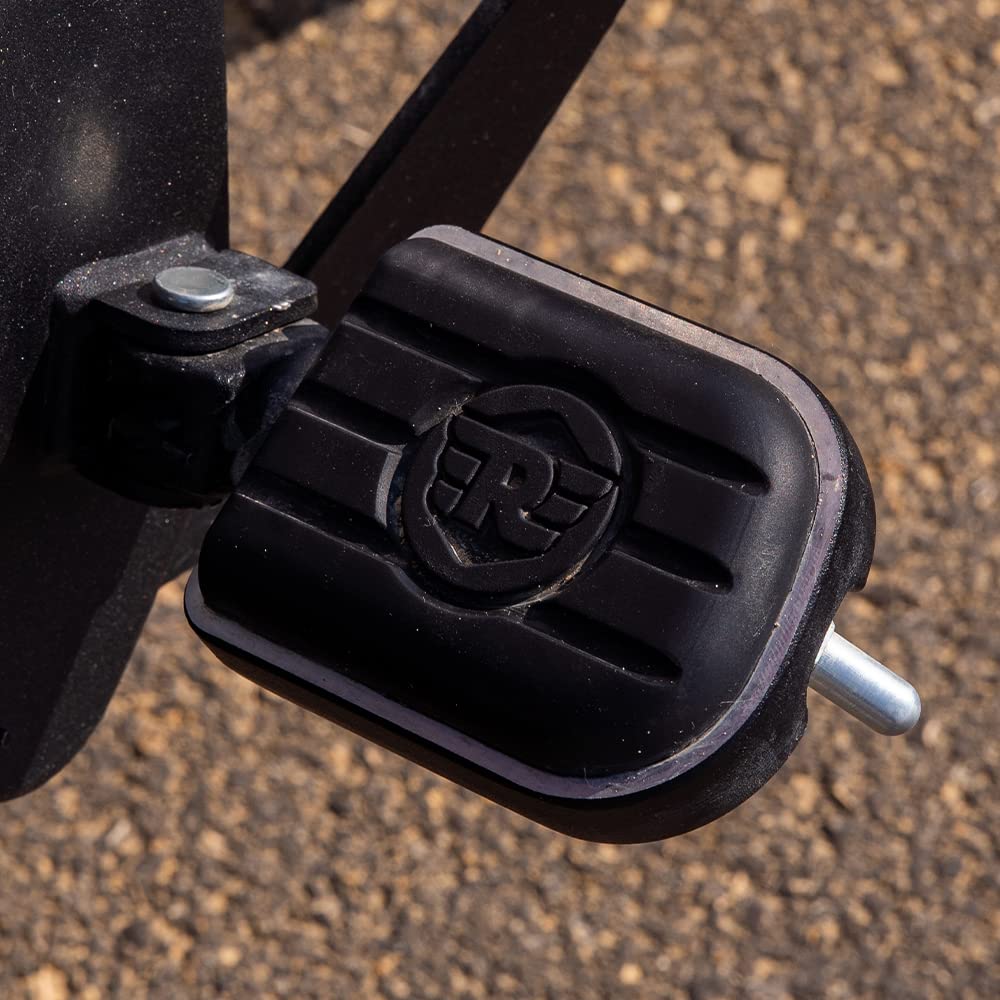 Royal Enfield Black Deluxe Pillion Footpegs for Super Meteor 650 and Shotgun 650