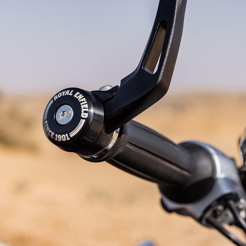 Royal Enfield Black Bar End Finishers for Super Meteor 650 and Shotgun 650 & Interceptor 650