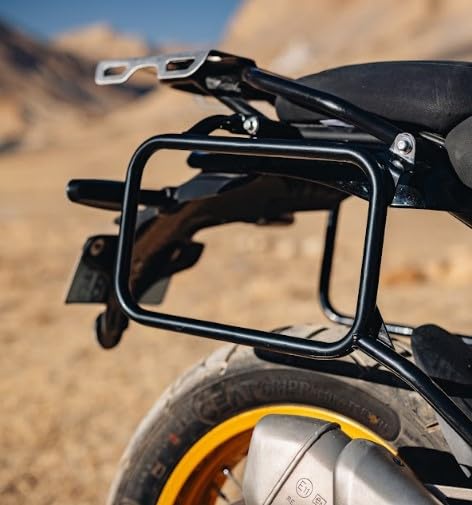 Royal Enfield Black Adventure Pannier Rails for New Himalayan 450