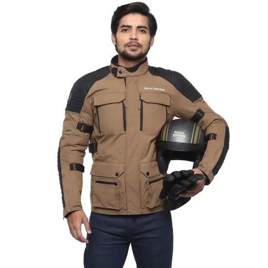 Royal Enfield Nirvik Riding Jacket Brown