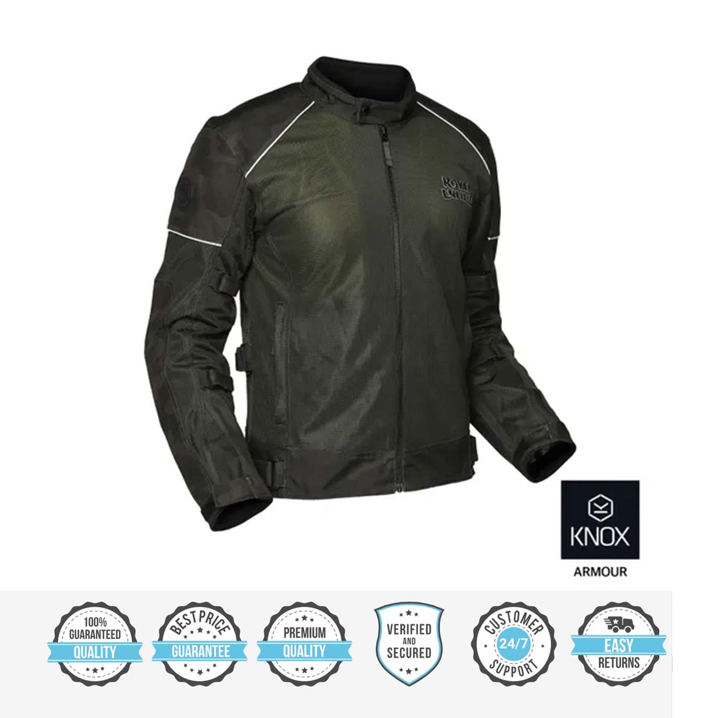Royal Enfield Streetwind V2 Jacket Olive Camo