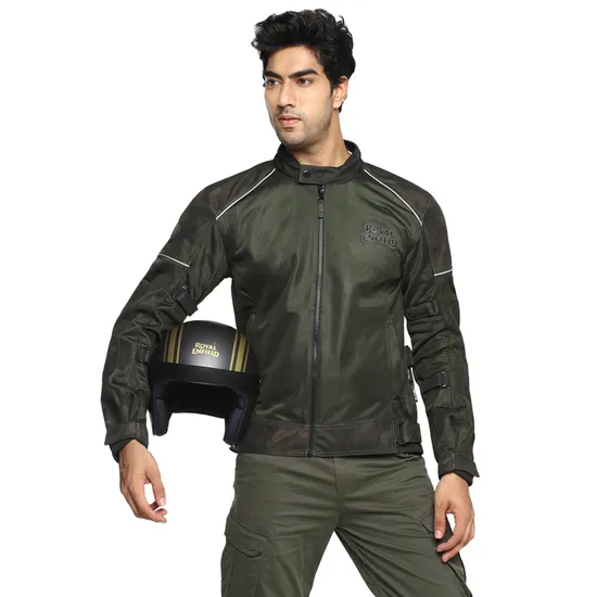 Royal Enfield Streetwind V2 Jacket Olive Camo