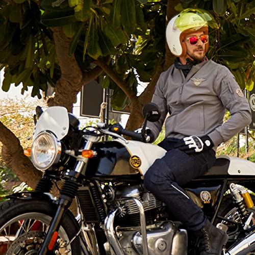 Royal Enfield White Painted Instrument Cowl For Continental GT & Interceptor 650
