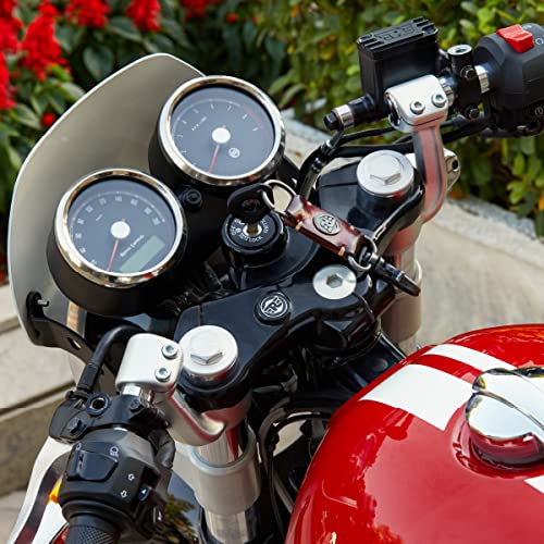 Royal Enfield White Painted Instrument Cowl For Continental GT & Interceptor 650