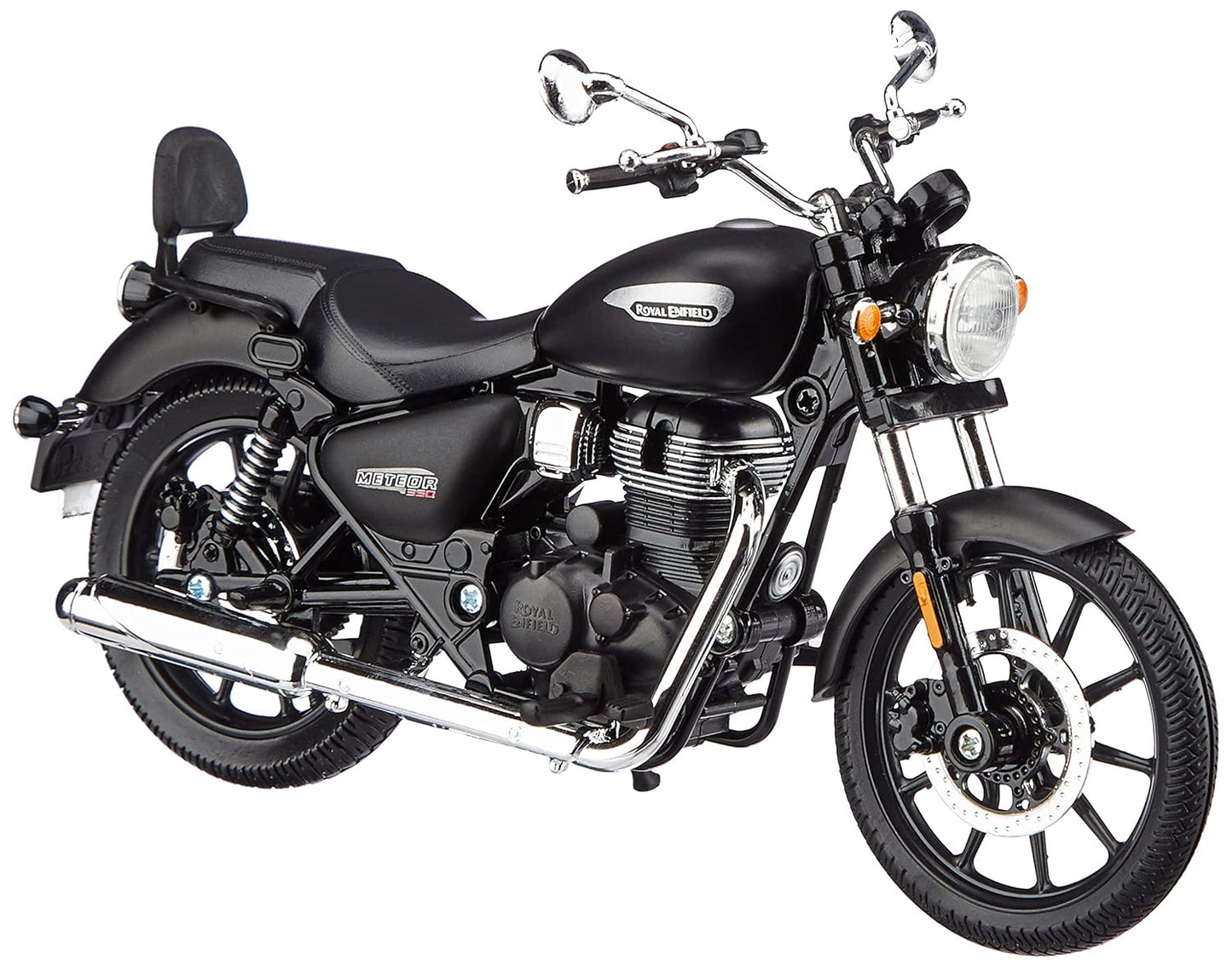 Royal Enfield Scale Model 1:12 Meteor 350 Stellar Black