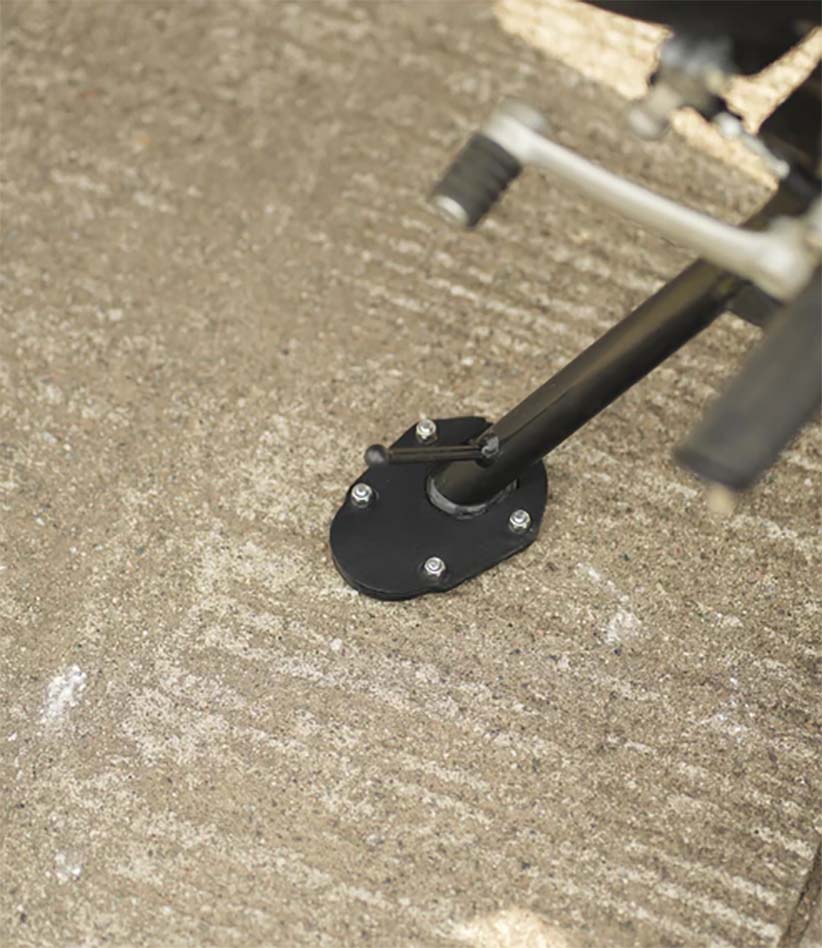 MOTO TORQUE SIDE STAND EXTENDER FOR TRIUMPH SPEED & SCRAMBLER 400