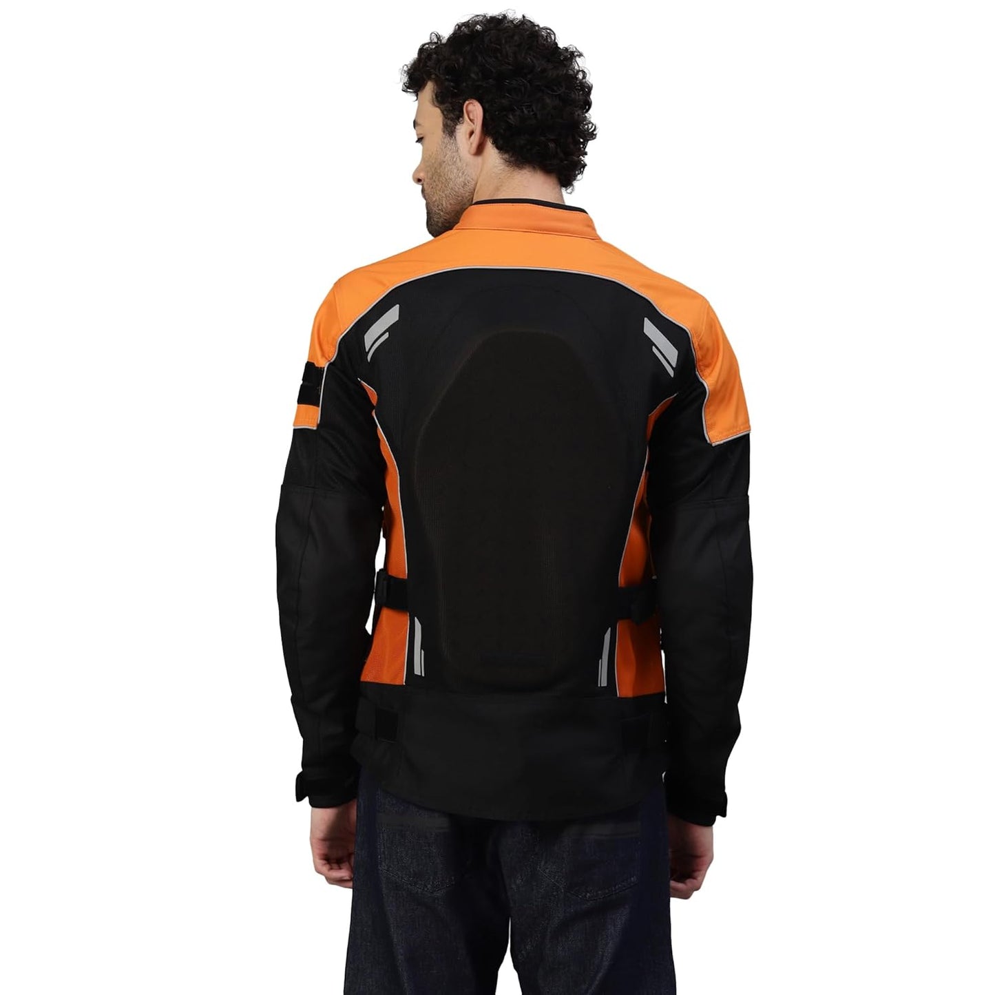 Royal Enfield Streetwind Pro Riding Jacket Orange