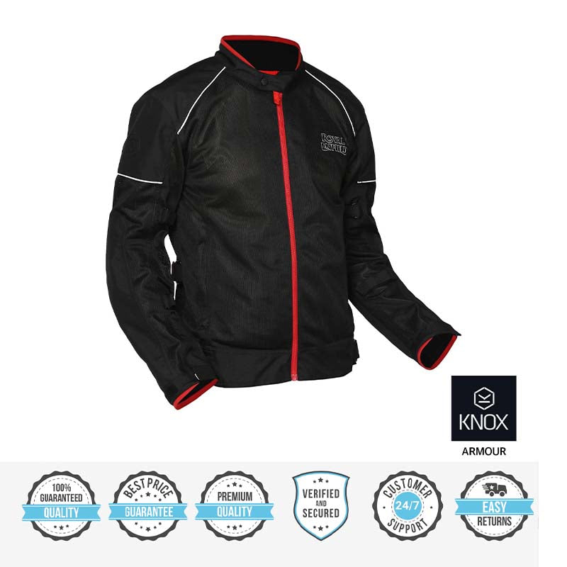 ROYAL ENFIELD STREETWIND V2 JACKET BLACK