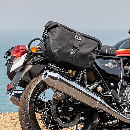 Royal Enfield Silver Soft Pannier Rails For Interceptor 650, Continental GT 650