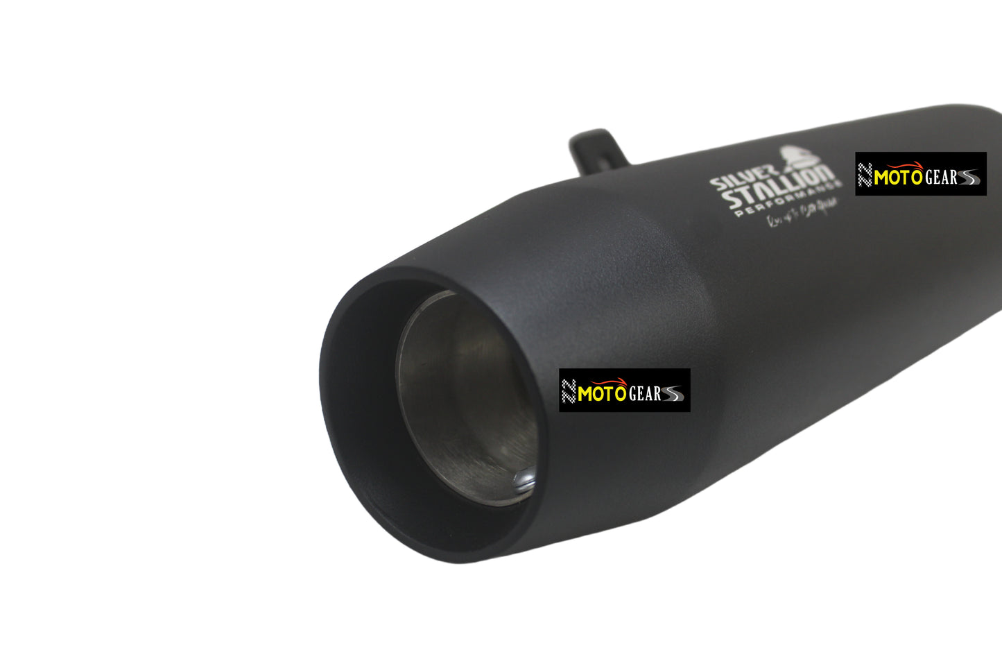 Silver Stallion Performance Drift Matt Black Silencer Exhaust For Honda CB350RS