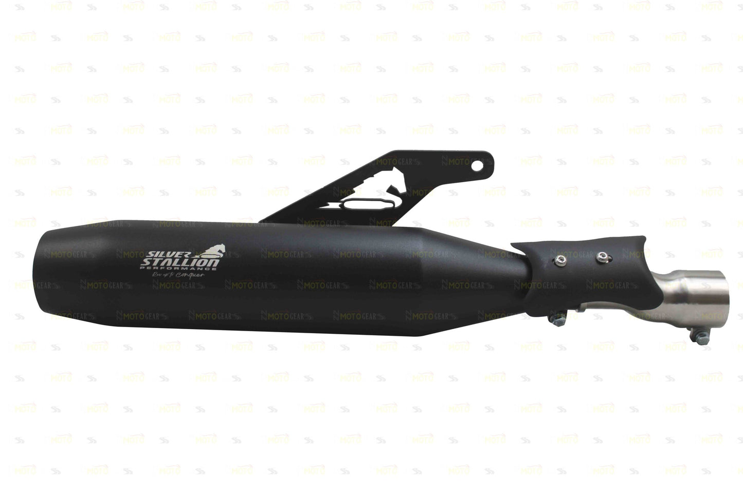 Silver Stallion Blaze Performance Silencer Exhaust Black Matt For Triumph speed & Scrambler 400x