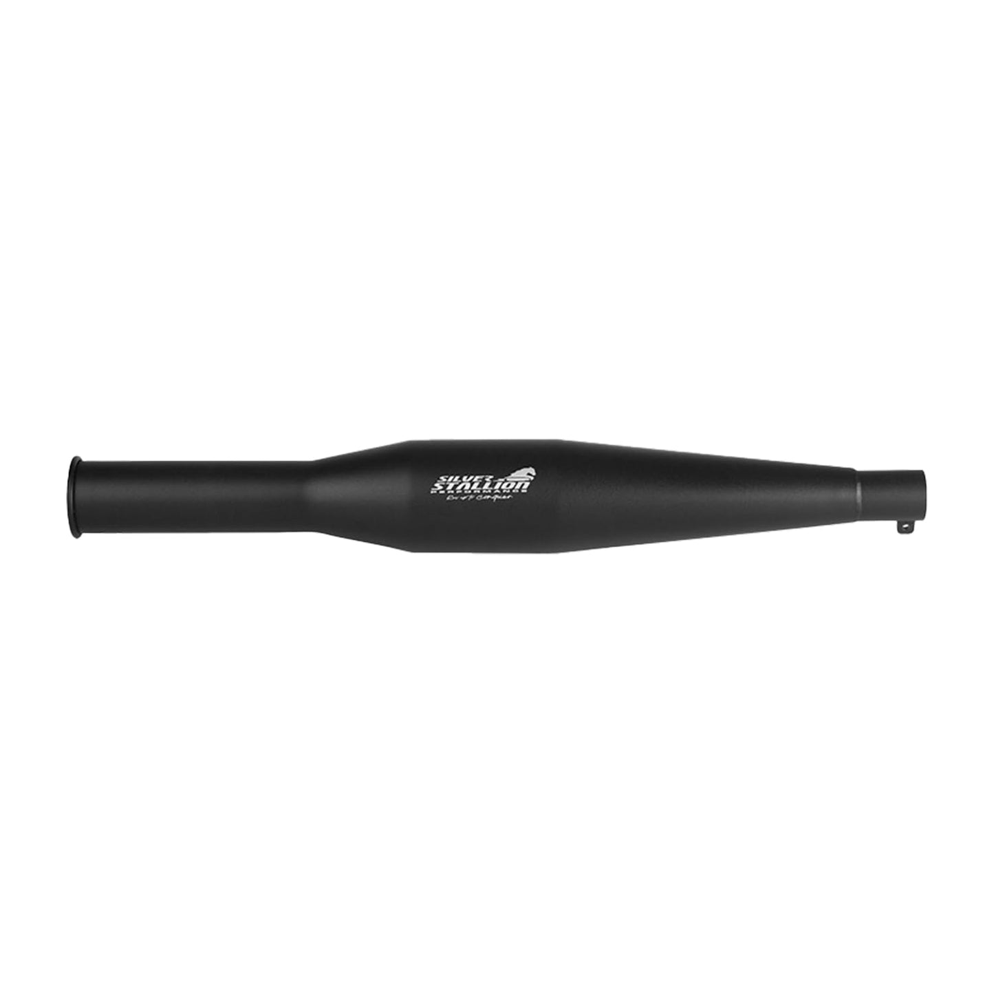 Silver Stallion Performance Sporty Performance Silencer Exhaust Silver For Royal Enfield New Classic Reborn,Meteor 350