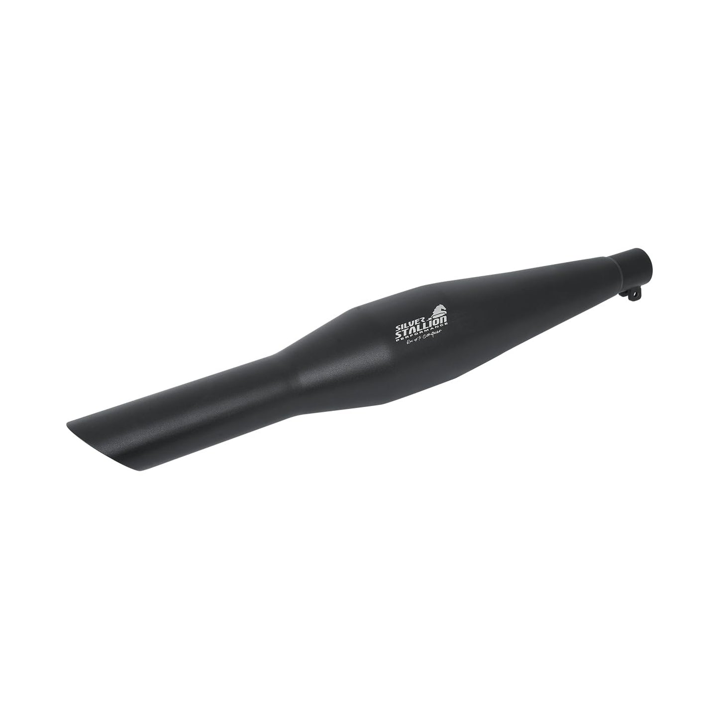 Silver Stallion Performance Sporty Performance Silencer Exhaust Silver For Royal Enfield New Classic Reborn,Meteor 350